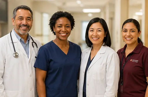 A portrait of the HealthPoint care team
