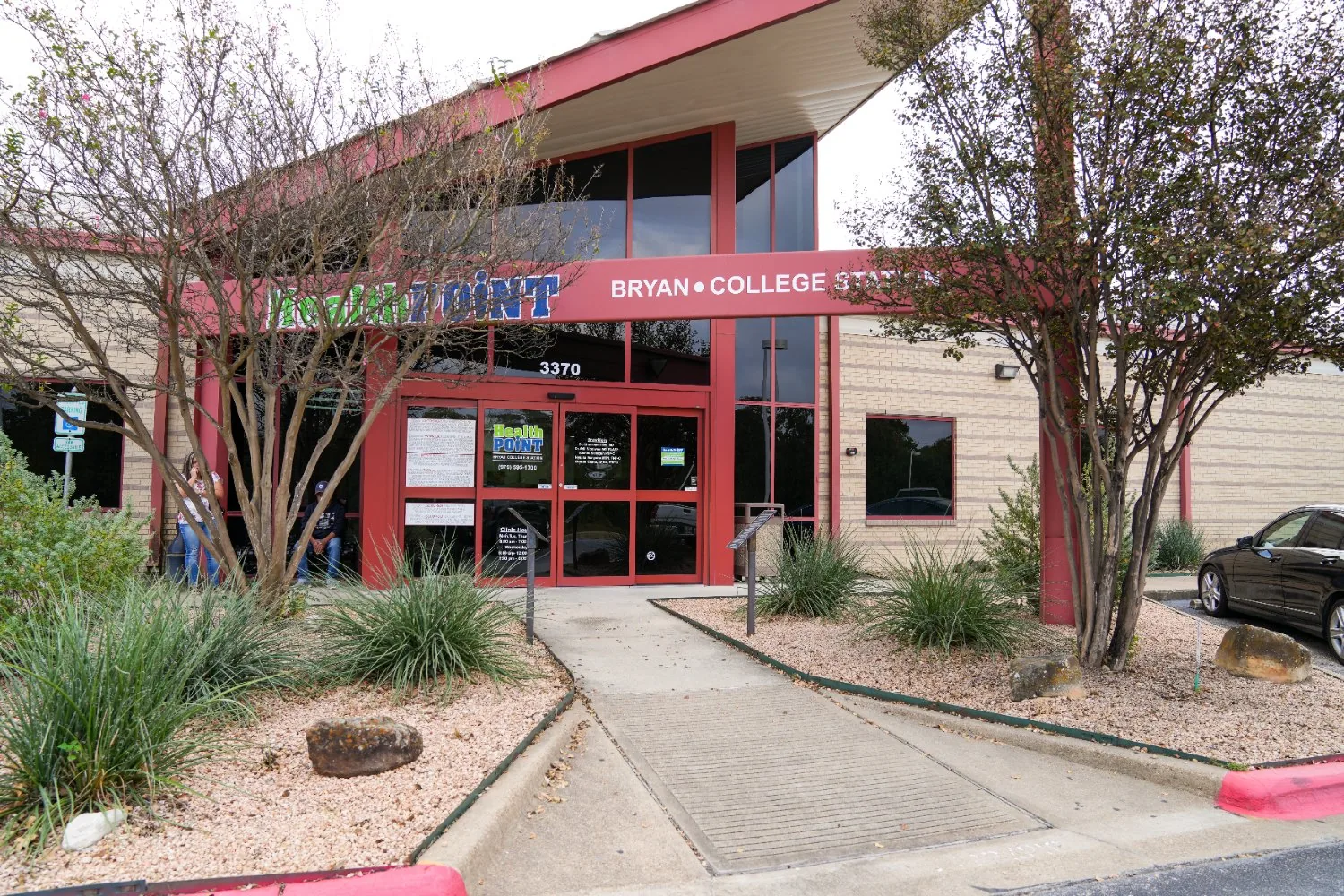 Exterior de la clínica de Bryan-College Station de la red « HealthPoint »